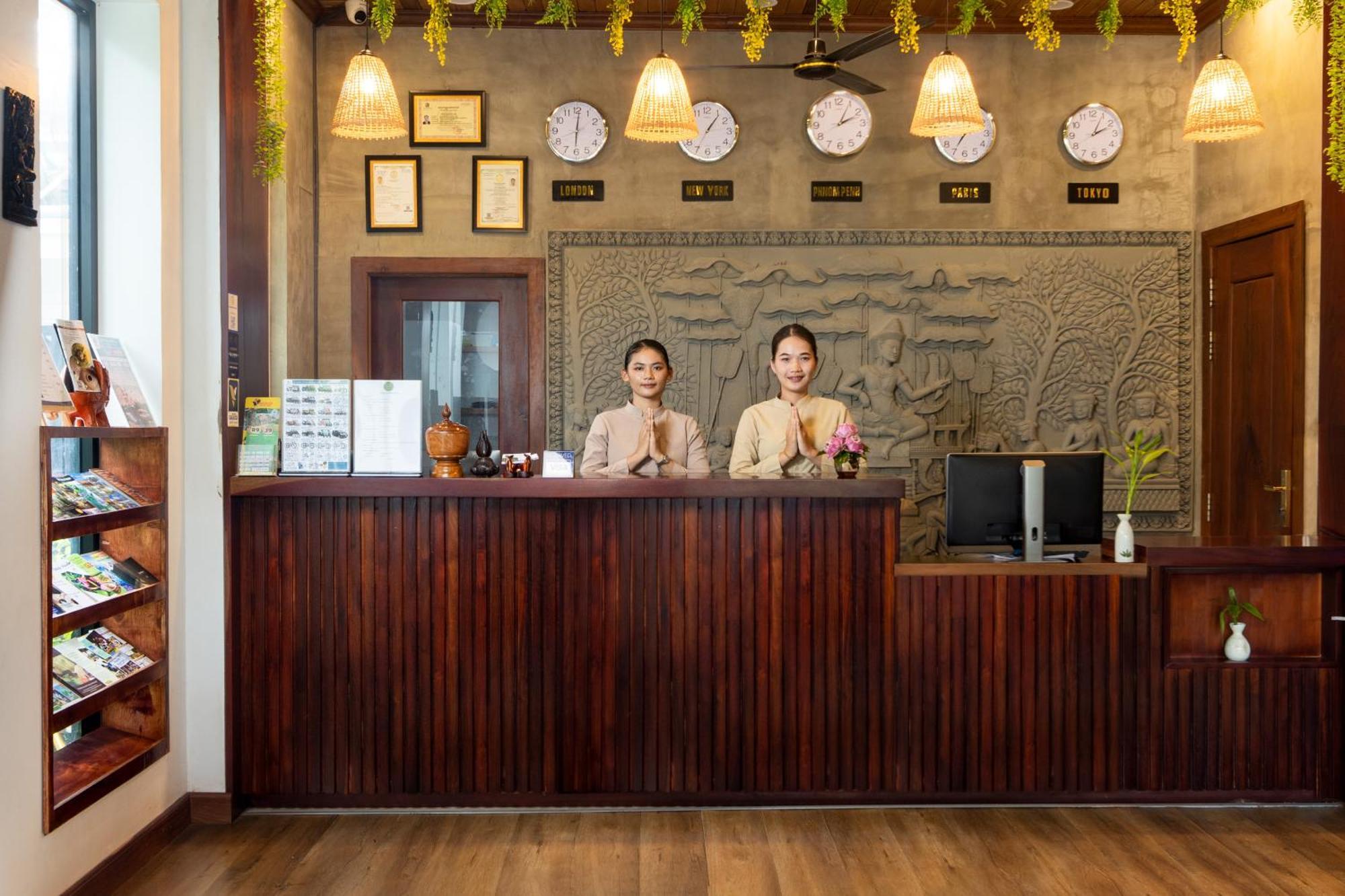 Le Vert Angkor Hotel Siem Reap Extérieur photo